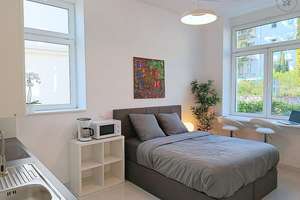 Schickes möbliertes 1-Zimmer Apartment mit Internet in Wiesbaden Westend – Die vollständige Adresse der Immobilie erhältst du vom Anbieter., 65195 Nordost, Wiesbaden – Vorschaubild 1