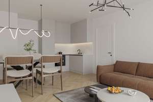 Erstbezug: Stilvolle 2-Zimmer-Wohnung mit Balkon