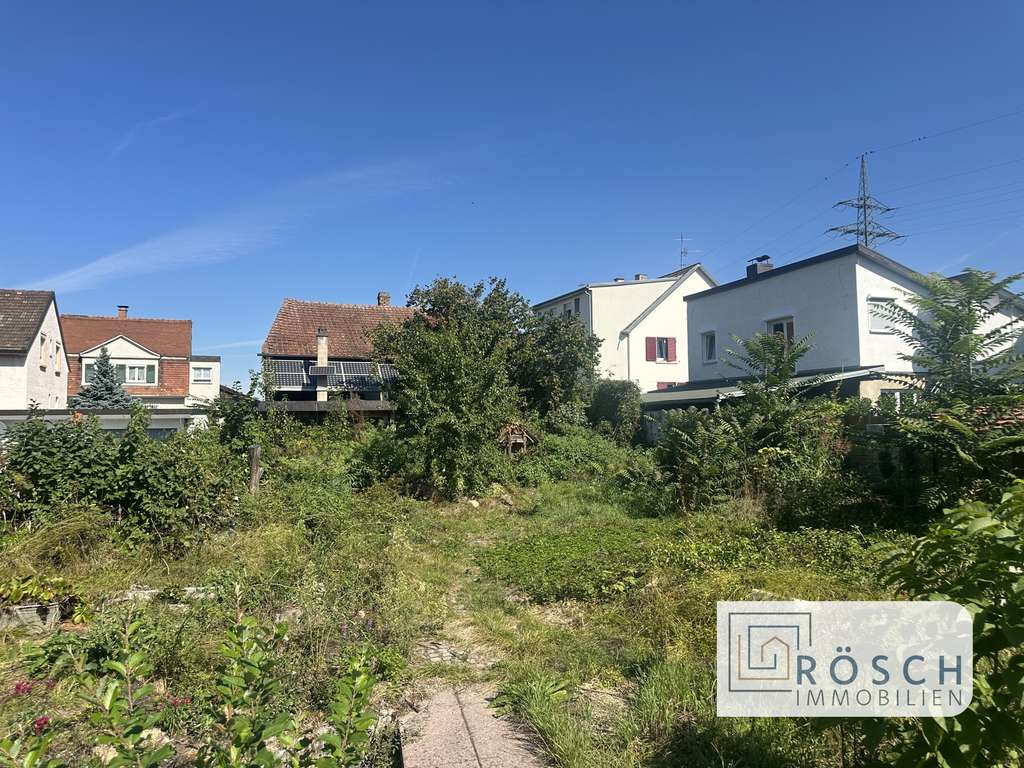 Baugrundstück in Weil am Rhein-Friedlingen +++ Rösch Immobilien