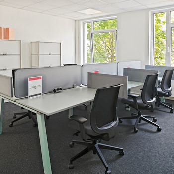 Coworking-Bereich in Regus Röslerstraße