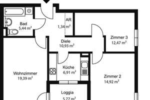 Helle & ruhige Wohnung mit Balkon in beliebter Lage! – Hofzeichendamm 35, 13125 Karow, Berlin – Vorschaubild 9