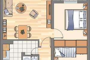 Demnächst frei! 3-Zimmer-Wohnung in Dortmund Dorstfeld – Wörthstraße 38/40, 44149 Dorstfeld, Dortmund – Vorschaubild 2