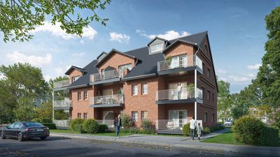 Husum-Danckwerthstraße Wohnung 8: Neubau einer 4-Zimmer Eigentumswohnung im 2. Obergeschoss und DG