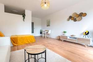 FRISCH SANIERTE 1-Zi.-Wohnung mit Balkon & EBK - PROVISIONSFREI & BEZUGSFREI – Die vollständige Adresse der Immobilie erhältst du vom Anbieter., 86161 Wolfram-und Herrenbachviertel, Augsburg – Vorschaubild 3