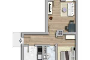 Ankommen & Wohlfühlen - Ihre neue Traumwohnung – Straße des Friedens 44, 6217 Saalekreis – Vorschaubild 2