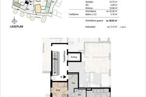 Eine Wohnung, die dem Licht folgt: 3-Zimmer-Wohnung mit Balkon! – Die vollständige Adresse der Immobilie erhältst du vom Anbieter., 81677 Englschalking, München – Vorschaubild 20