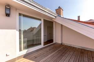 Traummaisonette mit Balkon, Dachterrasse, Wohnküche, Parkettfußboden, 2 Bäder, Abstellr., Außen STP – Friedrich-August-Straße 12, 9306 Rochlitz – Vorschaubild 2