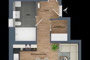 Via Dona - WE05 – Donaustaufer Str. 42, 93055 Reinhausen, Regensburg – Vorschaubild 2
