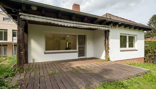 Bild von Rohdiamant - Bungalow im grünen Ohlstedt