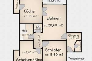 "Ihr Morgenkaffee mit Flussblick - 3 Zimmer, Loggia & unverbaubare Wasserlage in Leipzig Plagwitz" – Nonnenstrasse 5d, 4229 Plagwitz, Leipzig – Vorschaubild 24