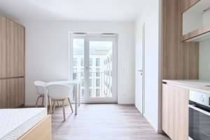Möbliertes Wohnen im Rosensteinquartier: modernes 1-Zimmer-Appartment – Rosensteinstraße 33, 70191 Auf der Prag, Stuttgart – Vorschaubild 2
