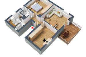 +++ direkt am Waldrand - 12 m² Süd-Balkon - Erdgeschoss - 2,70 Raumhöhe - 2-FH mit Eigentümer +++ – Am Stadtpark 26, 70435 Zuffenhausen-Am Stadtpark, Stuttgart – Vorschaubild 30