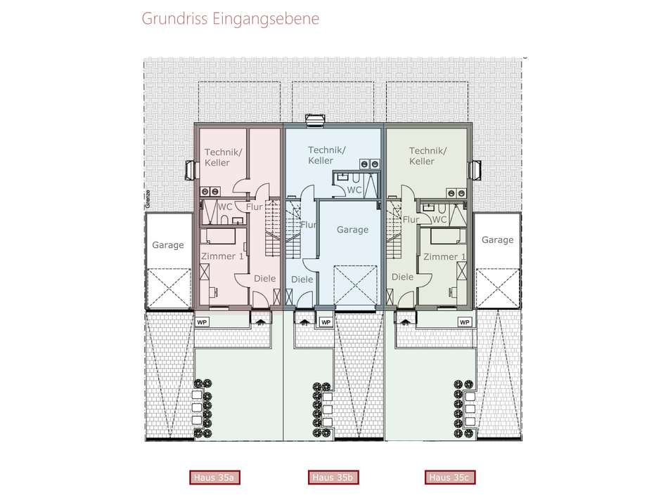 Grundriss Eingangsebene