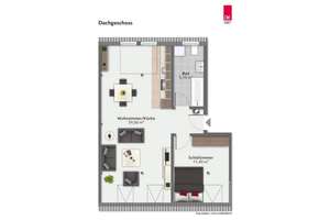Dachwohnung in schickem Denkmal, mit Aufzug, in zentraler Lage von Dresden-Plauen. – F.-C.-Weiskopf-Platz 2, 1187 Plauen (Stadtteil), Dresden – Vorschaubild 10
