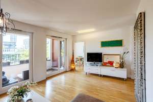 Neuwertige, ruhig gelegene 3-Zi-Whg im Arnulfpark mit sonniger Loggia - mit befristetem Mietvertrag – Grete-Mosheim-Str. 13, 80636 Marsfeld, München – Vorschaubild 2