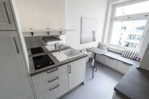2-Zimmer-Altbauwohnung MODERNISIERT und MÖBLIERT mit Balkon in Winterhude Mühlenkamp / Kuhnsweg – Kuhnsweg 6, 22303 Hamburg – Vorschaubild 6