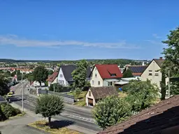 Blick zur Stadt vom DG