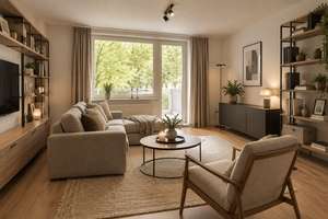 Charmante 2-Zimmer-Wohnung mit Balkon in begehrter Lage von Düsseldorf-Düsseltal – Die vollständige Adresse der Immobilie erhältst du vom Anbieter., 40237 Düsseltal, Düsseldorf – Vorschaubild 2