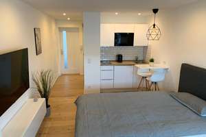 MÖBLIERT - TOP LIVING - 1-Zimmer-Wohnung mit Balkon in Feuerbach