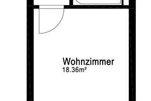 Möblierte 1-Zimmer-Wohnung mit Balkon, TG-Stellplatz und separater Küche in Pasing – Die vollständige Adresse der Immobilie erhältst du vom Anbieter., 81241 Am Westbad, München – Vorschaubild 9
