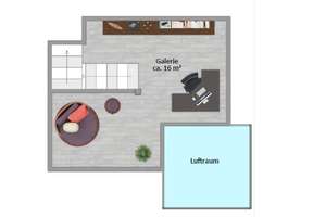 Exklusive 3-Zimmer-Wohnung mit Galerie in ruhiger Lage - Am Hachinger Bach – Die vollständige Adresse der Immobilie erhältst du vom Anbieter., 81737 Altperlach, München – Vorschaubild 9
