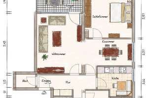 Einziehen & wohlfühlen: Kernsanierte 3 Zimmer-Wohnung mit Loggia – Die vollständige Adresse der Immobilie erhältst du vom Anbieter., 47800 Bockum, Krefeld – Vorschaubild 14