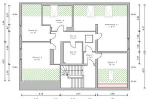 Sofort bezugsfrei nach Renovierung | Findorff | Garage | provisionsfrei | nahe Bürgerpark – Dresdener Straße 15, 28215 Weidedamm, Bremen – Vorschaubild 45