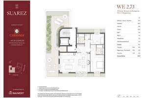 Extravagante Luxuswohnung – Penthouse mit viel Außen – 3 Zimmer – Suarezstraße 25, 14057 Charlottenburg, Berlin – Vorschaubild 13