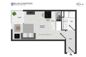Kapitalanleger aufgepasst! Appartementwohnung mit TG-Stellplatz und Loggia in Köln-Höhenberg – Die vollständige Adresse der Immobilie erhältst du vom Anbieter., 51103 Höhenberg, Köln – Vorschaubild 8