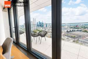 Exklusive Sommerresidenz im höchsten Wohnturm Frankfurts – Apartment für zwei Monate zu vermieten – Europa allee 2, 60327 Gallus, Frankfurt am Main – Vorschaubild 5