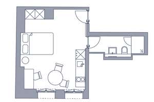 Helles, möbliertes City-Apartment mit Designküche & Blick ins Grüne – Paulinenstraße 14, 70178 Karlshöhe, Stuttgart – Vorschaubild 9
