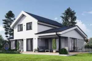 Fertighaus aus Holz isoliert 116 m² Wohnfläche – Die vollständige Adresse der Immobilie erhältst du vom Anbieter., 56077 Arenberg, Koblenz – Vorschaubild 1