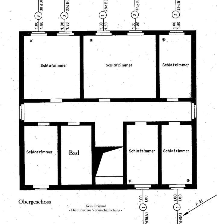 Grundriss Wohnhaus (1) OG