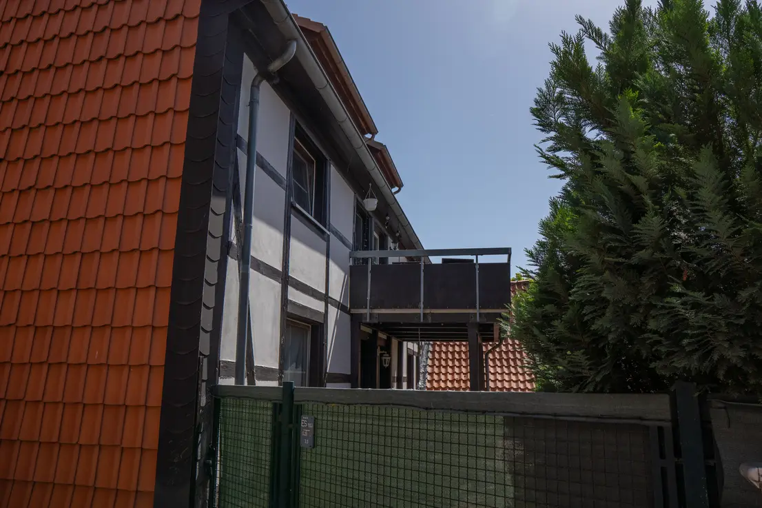 Balkon einer Wohneinheit