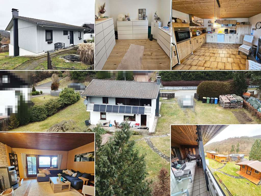 Immobilie in Allendorf - Dauerhaftes Wohnen oder Ferienhaus mit schönem Weitblick in die Natur - PROVISIONSFREI! - Bild 0