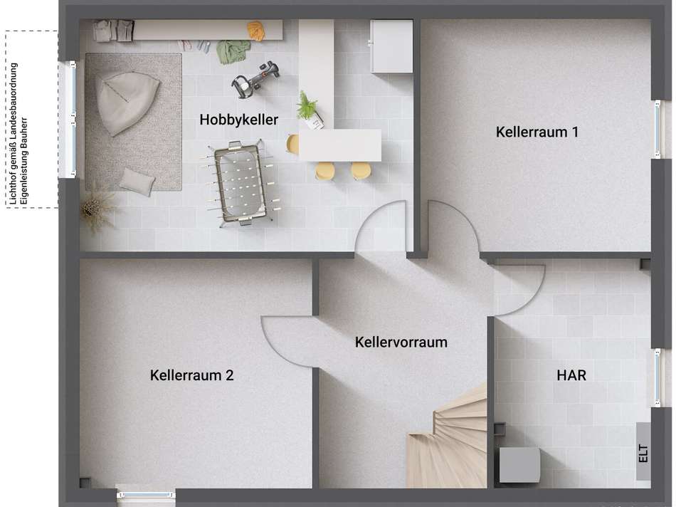 Beispiel KG SoWu Hobbykeller