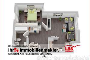 LUDWIGSHAFEN - GARTENSTADT Niederfeld - 4 Zimmer Maisonettwohnung mit Küche und 2 Bädern – 67065 Gartenstadt, Ludwigshafen am Rhein – Vorschaubild 4
