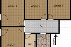 *zentrale 4-Zimmer Wohnung mit Balkon in zentraler Lage – Karlsruhe – Vorschaubild 14