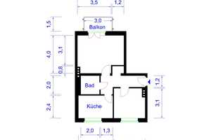 JETZT in Ihre sanierte Wohnung ziehen - tolle 2-Raum mit Balkon – Völpker Str. 17, 39110 Magdeburg – Vorschaubild 9