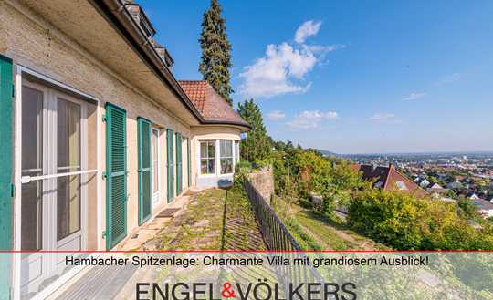 Rarität in Hambacher Spitzenlage: Charmante Villa mit grandiosem Ausblick auf 5000m2 Grundstück!