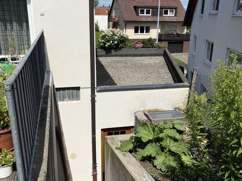 Zugang Garten zur Garage