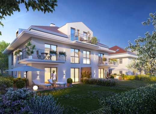 Erstbezug! Elegante 3 Zimmer Wohnung mit sehr großem Garten in ruhiger Bestlage in Alt-Aubing