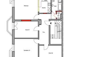 Ohne Maklerprovision: Luxuriös sanierte Wohnung mit 2 Balkonen im Haumannviertel – Pelmanstraße 33, 45131 Rüttenscheid, Essen – Vorschaubild 16