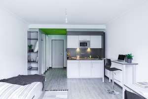 Vollmöbliertes M+ Apartment mit Balkon für Studenten oder Azubis / ALL-In Miete