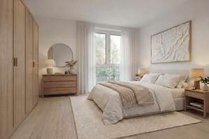 Bezugsfertig, neuer Preis: Lichtdurchflutete Balkon-Galerie-Wohnung mit eleganter Note. – Beuthener Straße 32, 81929 Daglfing, München – Vorschaubild 3
