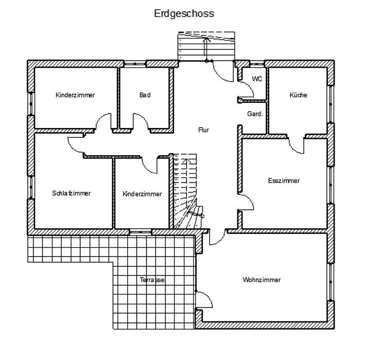 Grundriss Erdgeschoss