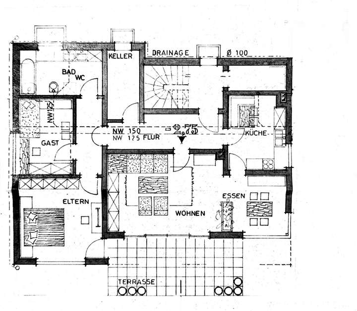Grundriss Untergeschoss