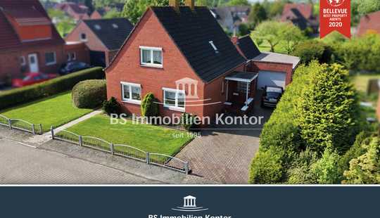 Bild von Deichnähe-Nordseeküste! Gepflegtes, gemütliches Einfamilienhaus mit Anbau und Garage!