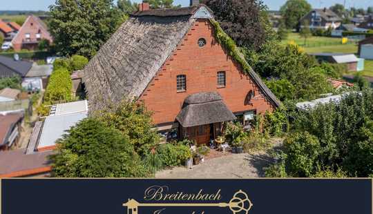 Bild von Lemwerder - Altenesch • Charmantes Reetdachhaus mit viel Platz & schönem Garten