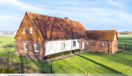 Bild von Bad Zwischenahn: Sanierungsbedürftiges Einfamilienhaus im Außenbereich, Obj. 8231